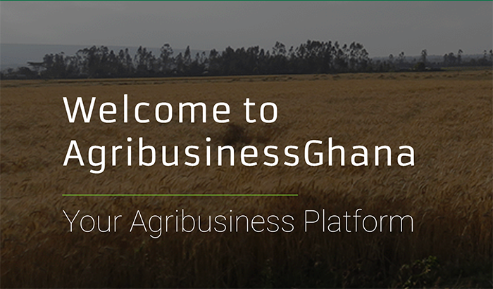 Welcome to AgribusinessGhana